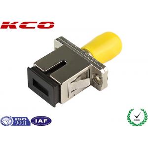 High Reliability Fiber Optic Adapter SC/UPC - ST/UPC , Fiber ST To SC Adapter