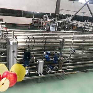 China Safety SUS304 Apple Processing Equipment Apple Puree Processing Plant supplier