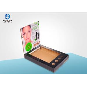 China Corrugated Cardboard Countertop Displays , Cosmetic Cardboard PDQ Displays supplier