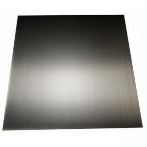China Hand-Brushed Black Antique Bronze Color Stainless Steel Sheet For Interior Design supplier