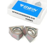 China WNMU 040304 Milling Carbide Inserts WNMU040304EN-GM Colorful Coating Cutting Tool on sale
