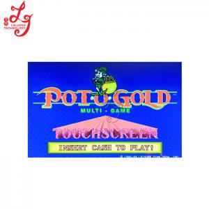 POG 595 Green Game Board PCB 16 Games Triple Sevens