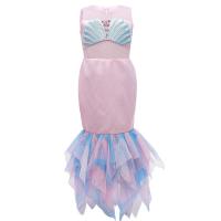 China Mermaid Princess Dress Girls Cosplay Costumes Summer Children'S Clothing on sale