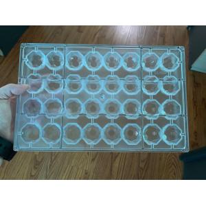 China Custom Polycarbonate Chocolate Molds Plastic Chocolate Mold Chocolate Silicone Mold wholesale