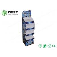 China Custom Made Recyclable Retail Promotion Corrugated POP Cardboard Floor Display Stand on sale