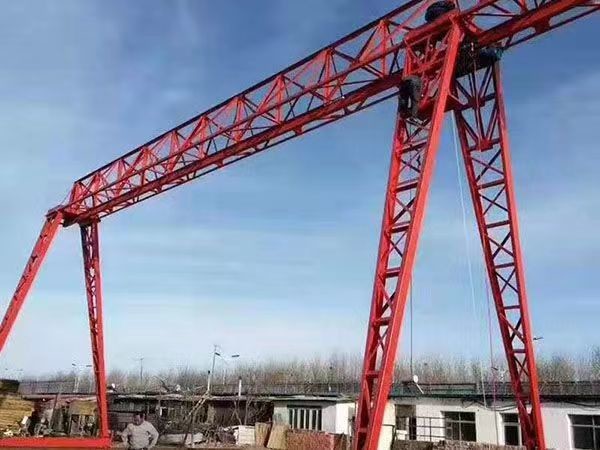 China A5-A8 Grue électrique à poutre unique 10 tonnes Grue à gantry Télécommande sans fil wholesale