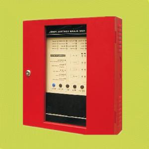Wired conventional fire alarm system with 8 zones