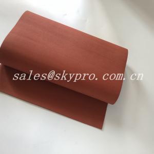 China Textured Soft Silicone Sponge Rubber Sheet , Density 0.4~0.9 G/Cm3 supplier