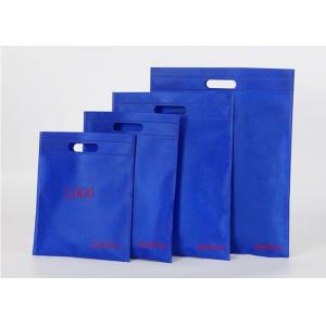 China Die Cut Promotional Shopping Non Woven Fabric Carry Bags CMYK Printing supplier