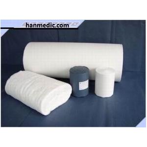 China Cheesecloth absorbent gauze folding gauze 32'sx21's 14x6 36&quot;x500yds 4ply interfold in roll white wholesale