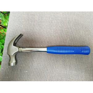 China 8OZ Claw Hammer/Nail hammer(XL-0022) polishing surface,steel tube handle and good price hand tools. supplier