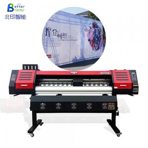 China Photo Printer Outdoor Indoor Double Four Head Color Advertising Leather Photo Machine I3200 Inkjet Printer supplier