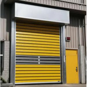 Aluminum Transparent High Speed Spiral Door Safety and Efficiency for Industrial Needs Fast Metal High Speed Overhead