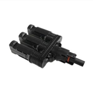 China Neopower MC4 One-in-Three Plug & Socket – IP67 Waterproof 3-Way Solar Branch Connector for Photovoltaic Systems wholesale