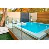 Air conditioned Buildings 10mm 12mm Swimming Pool Glass Fence Around Pool Safe