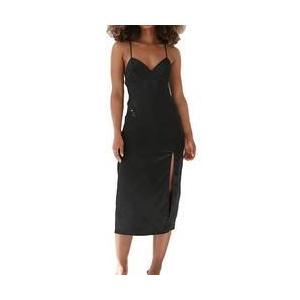 China Backless Satin Slip Dress Custom Sexy Party Dress For Women supplier