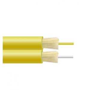 High Density Zip-Cord Duplex Fiber Optic Patch Cable with Zipped-Paired Fibers for Flexible Indoor/Outdoor Applications