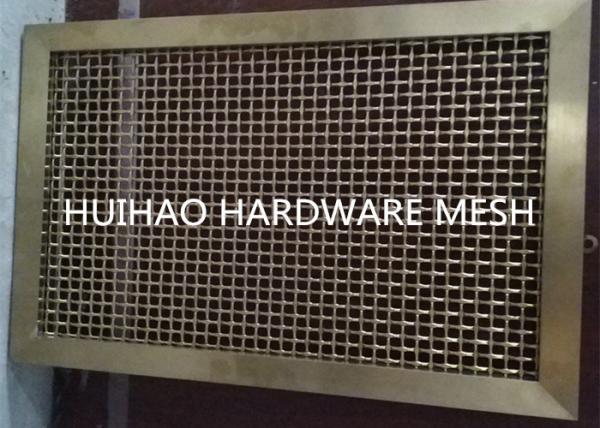 Customized Metal Frame Decorative Wire Mesh For Balustrades Railing Protection
