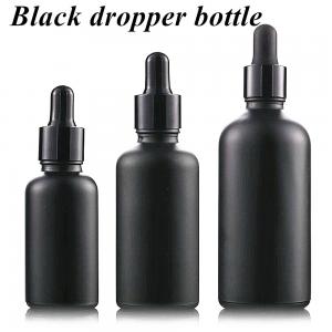 1oz Essential Oil Glass Dropper Bottle Hot Stamping Bulk Tincture Bottles