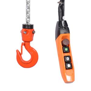 China EC-B Electric Chain Hoist with Smooth Dual-Speed Frequency Control System and Ceramic Brake System for Heavy-Duty Applications wholesale