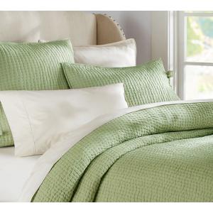 Comfortable Linen Cotton Quilt Sets , Home 3 Pcs Queen Size Quilt Sets