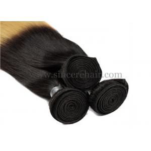 18" Ombre Hair Extensions Weaving Weft for Sale, 45 CM 100 Gram Straight OMBRE Human Hair Weft Extensions For Sale