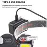  4 Colors in 1 LED Headlamp 500 Lumens Super Bright Motion Sensor Head Lamp