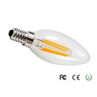 China Dimmable 420lm 220V E14 Old Style Filament Light Bulbs LED Candle Light on sale