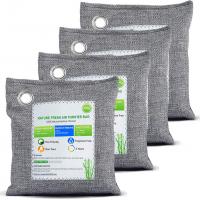 China OEM Odor Absorbing 4Pack x 200g Activated Charcoal Air Purifying Bags Bamboo Charcoal on sale