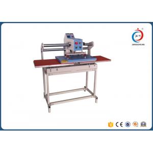 China Automatic Pneumatic T Shirt Printing Equipment Double Station Textile supplier