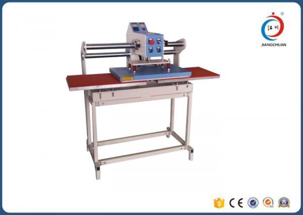 Automatic Pneumatic T Shirt Printing Equipment Double Station Textile