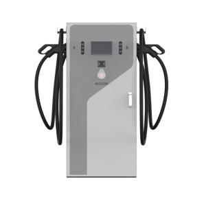 China 20КВт 30КВт 40КВт 60КВт 380Вт GBT CCS1 CHAdeMO CCS2 Коннектор двойной однорукой быстрой станции зарядки электромобилей постоянного тока с OCPP supplier