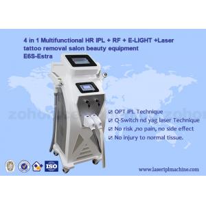China Multifunction 4 in 1 Tattoo Removal Hair Removal Elight IPL RF ND Yag Laser Machine supplier