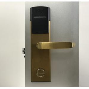 Security Intelligent RFID Hotel Door Locks 304 Stainless Steel Material