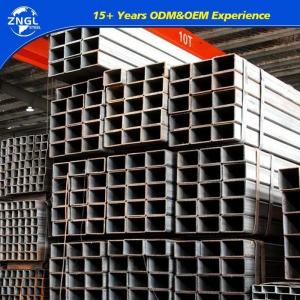 China Plastic Pipe Cap Coated Mild Carbon Square Steel Tube Per Kg Hollow Section Seamless Welded Pipe Tube supplier