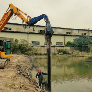 China Pile Driver - Amphibious Performance for Marine Projects wholesale