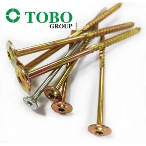 Chipboard Tornillo Type 17 Truss Wafer Head Torx Slotted Chipboard Wood Screw Self Tapping Chipboard Screw Torx With Knu