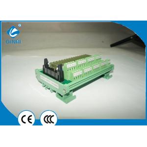 China 16 Channel DC 24V PLC Relay Module With Connectors Interface Board JR-B16PC-F supplier
