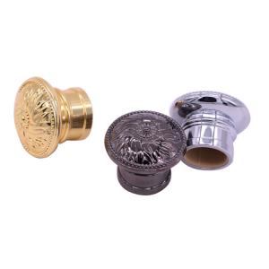 China Gold Mold Ring Perfume Bottle Cap Magnetic Perfume Cap / Buckles Metal supplier
