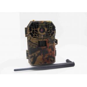 3G Email Wireless Hunting Trail Cameras 0.7s Trigger Speed 16MP 1080P Image Resolution