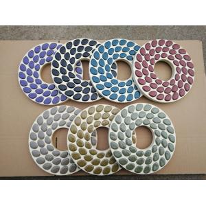 China 230mm Wool Felt Diamond Polishing Wheels For Concrete Floors , Carton Package supplier