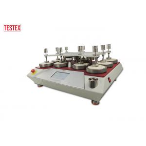 China PLC Drive System Textile Testing Equipment Multi Positon Martindale Abrasion And Pilling Tester supplier