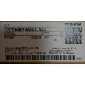 China EMMC BGA153 de THGBMHG8C4LBAIR 32GB supplier