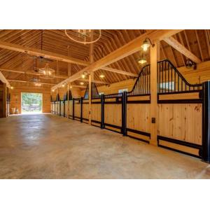 Sunset Steel European Horse Stalls Standard Internal Stable Range Doors