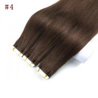 China 100% Remy Human Hair Straight Wave Hair Tape Hair Extensions For Women on sale