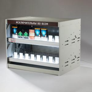 Satom Customized Cigarette Rolling Machine Leaf Tobacco Display Rack