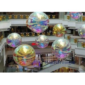 China Decorative Sphere Inflatable Mirror Ball Custom Large PVC Various Colors 3m supplier