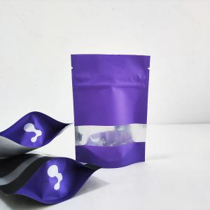 Biodegradable Food Packaging Bag Resealable Printed Standup Pouch Bags with window