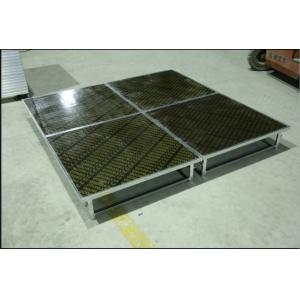 China Exhibition Aluminum Movable Stage Platform Adjustable Height Easy Installation supplier