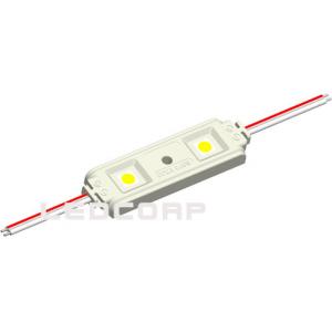 UL Listed 2 LEDs Injection SMD LED Module 5050 , RGB LED Module IP65